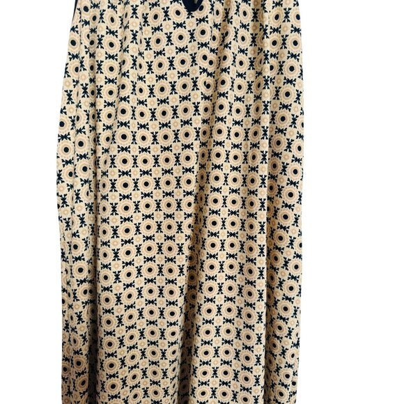 2/$25 Per Seption Concept Medium Geometric Print Sleeveless Dress Lightweight - Picture 10 of 12